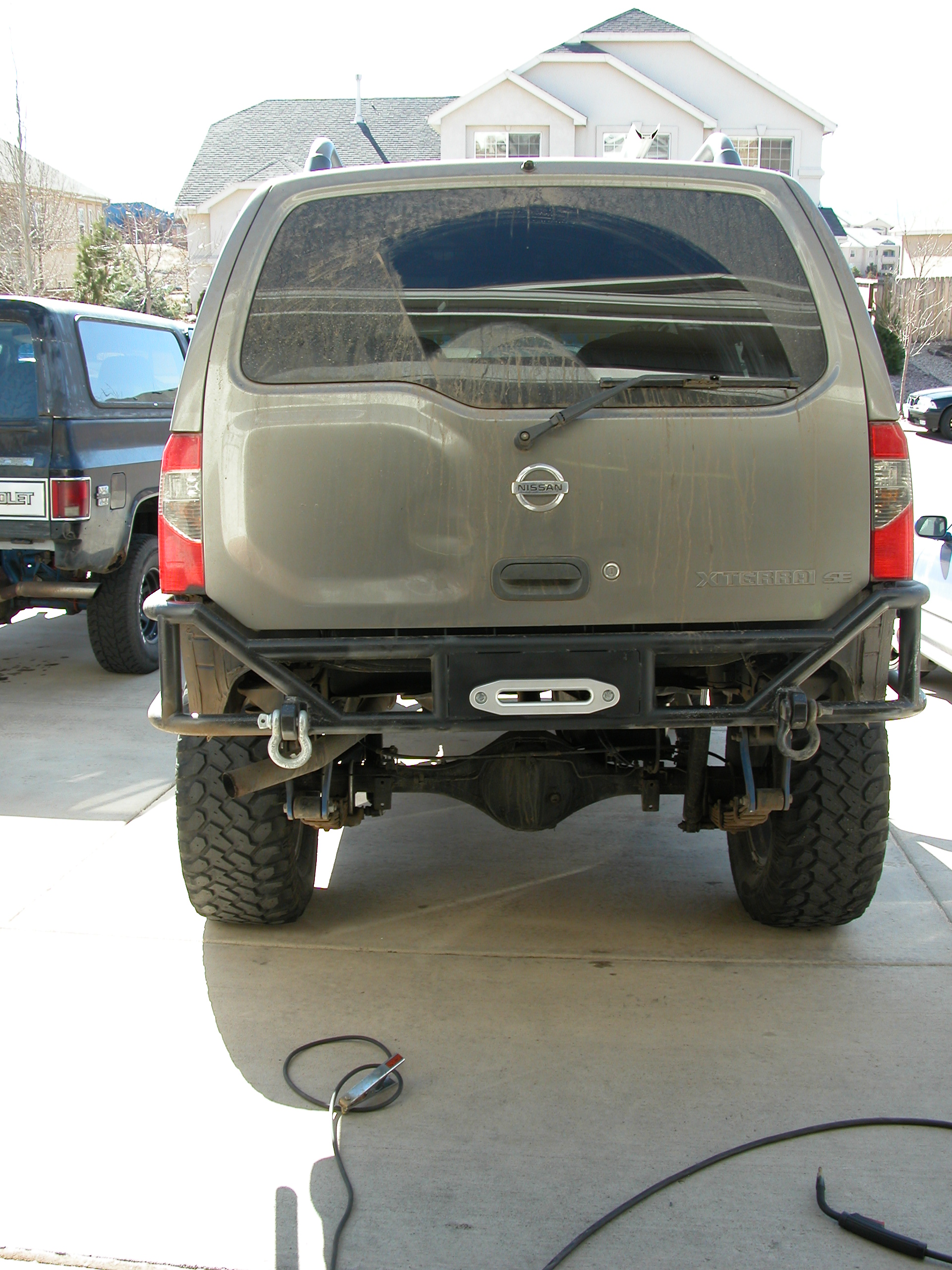 Nissan xterra custom rear bumper #5